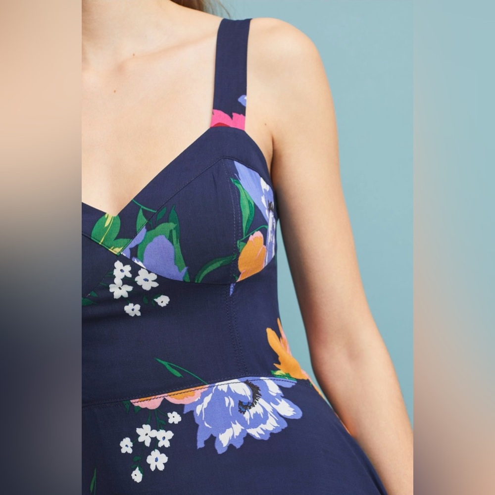 ANTHROPOLOGIE / MAEVE Vivienne Maxi Dress - Sz 0 - Picture 2 of 12